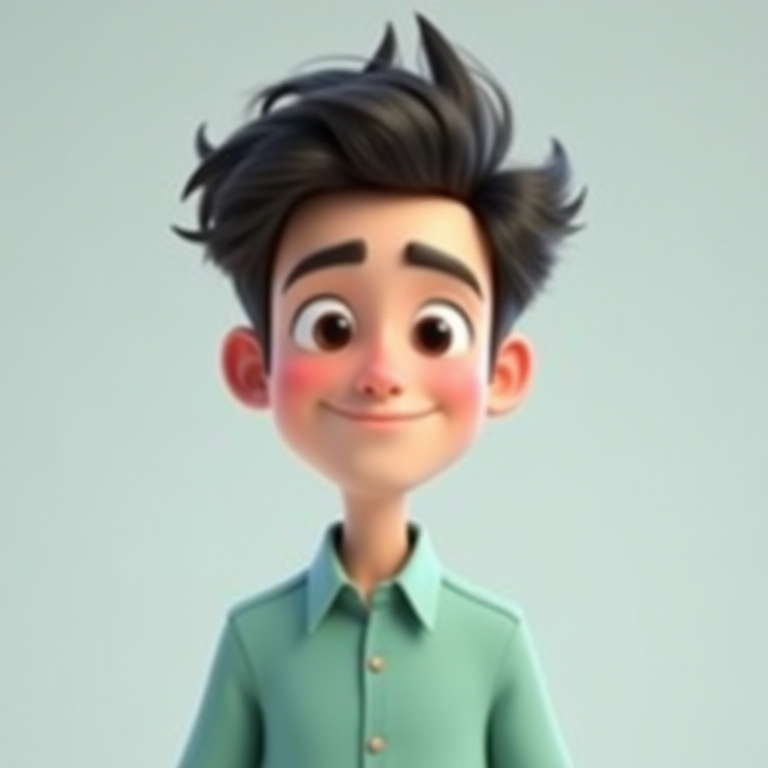 3D avatar of Charlie Fox, an AI Messaging Agent