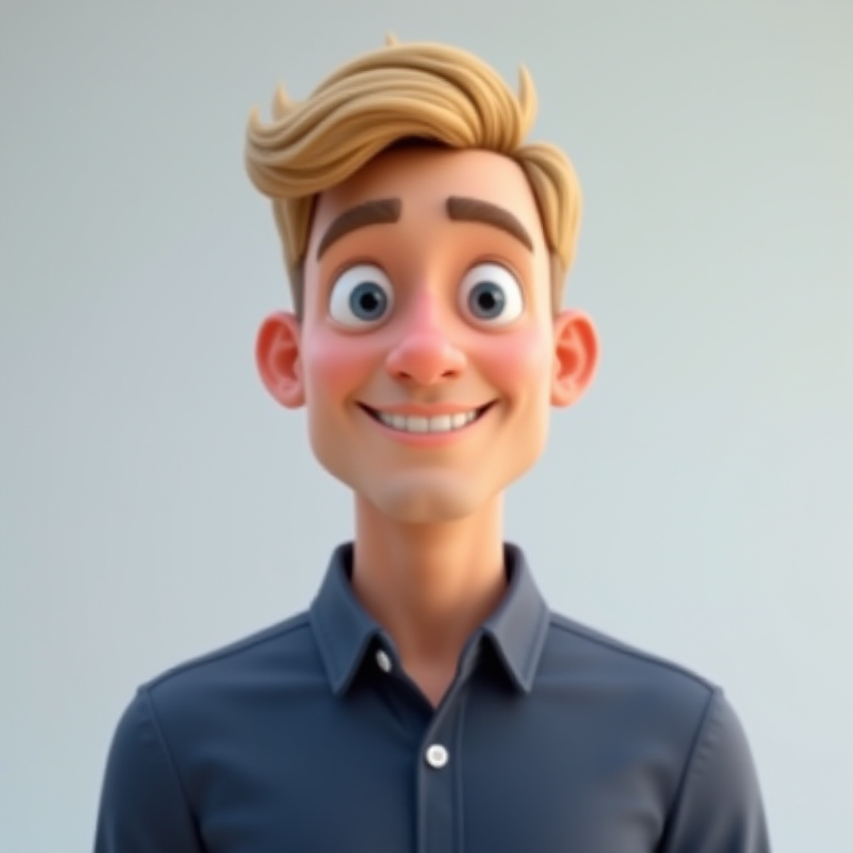 3D avatar of Harry Blake, an AI Signal Analyst