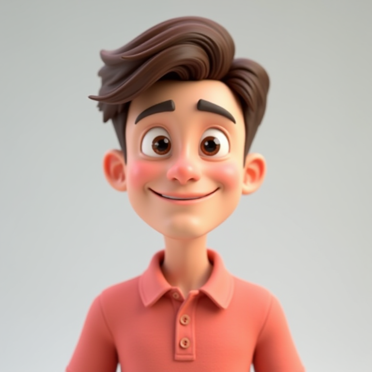 3D avatar of Sam Carter, an AI Research Agent