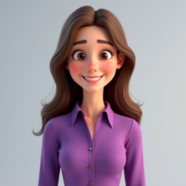 3D avatar of Sophie Lane, an AI Outreach Agent